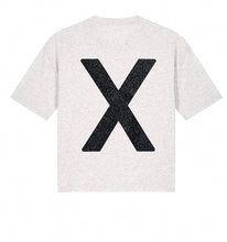 Charger l'image dans la galerie, COLLECTION X DREAMS -X Cool Grey Boxy Glitter short light Tee