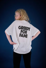 Charger l'image dans la galerie, COLLECTION X DREAMS - GREEDY FOR FAME Oversize. White Tee