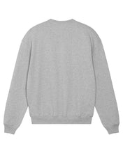 Charger l'image dans la galerie, Sweat-Shirt épais SO NOW WHAT Oversize Gris Chiné et paillettes Noir