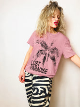 Charger l'image dans la galerie, COLLECTION X DREAMS - LOST PARADISE Palmier Dusty Pink Tee
