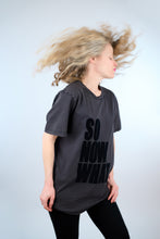 Charger l'image dans la galerie, Tee Shirt Vintage Rock SO NOW WHAT Noir et Velours