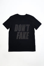 Charger l'image dans la galerie, Tee-Shirt DON'T FAKE Noir Pailleté