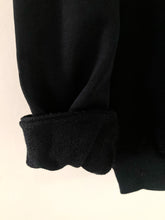 Load image into Gallery viewer, Sweat-Shirt SO NOW WHAT Noir et paillettes Noir
