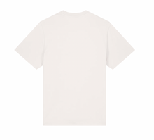 Load image into Gallery viewer, Tee-Shirt épais A TOUCH OF SIN INSIDE OF ME Off White paillette cuivrée
