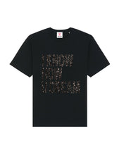 Charger l'image dans la galerie, DROP 02- I KNOW HOW U DREAM Glitter Noir Oversize Tee

