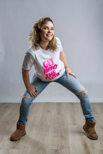 Load image into Gallery viewer, Tee-Shirt GET INTO THE FLOW Rose Fluo
