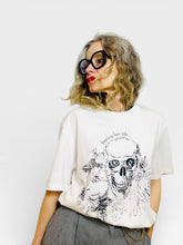 Load image into Gallery viewer, DROP 01 -THERE'S NO FREE RIDE ON THE OTHER SIDE Off White Tee

