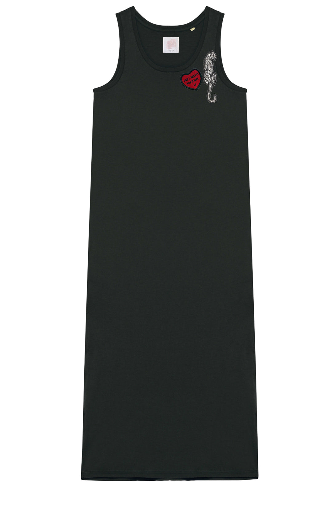 Robe débardeur longue Patché
