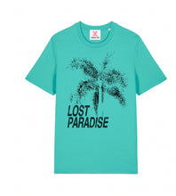 Charger l'image dans la galerie, COLLECTION X DREAMS - LOST PARADISE Palmier Bleu Piscine Tee
